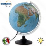 Globus fizičko-geografski reljefni svetleći Ø30cm